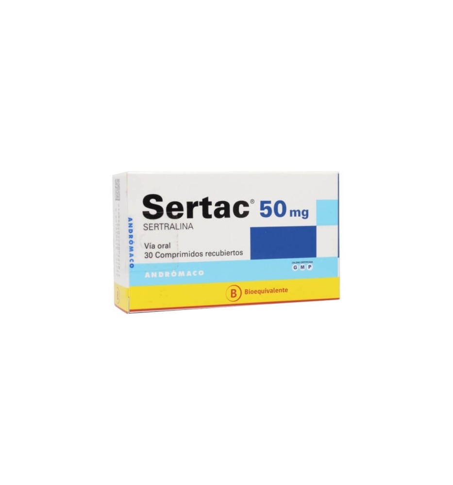 SERTAC 50MG X30 COMPRIMIDOS RECUBIERTOS