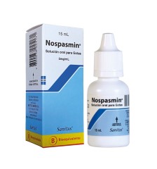 NOSPASMIN 5MG GOTAS X15