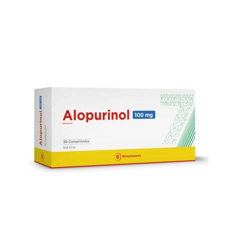 ALOPURINOL 100MG X20 COMPRIMIDOS ALOPURINOL 100MG X20 COMPRIMIDOS