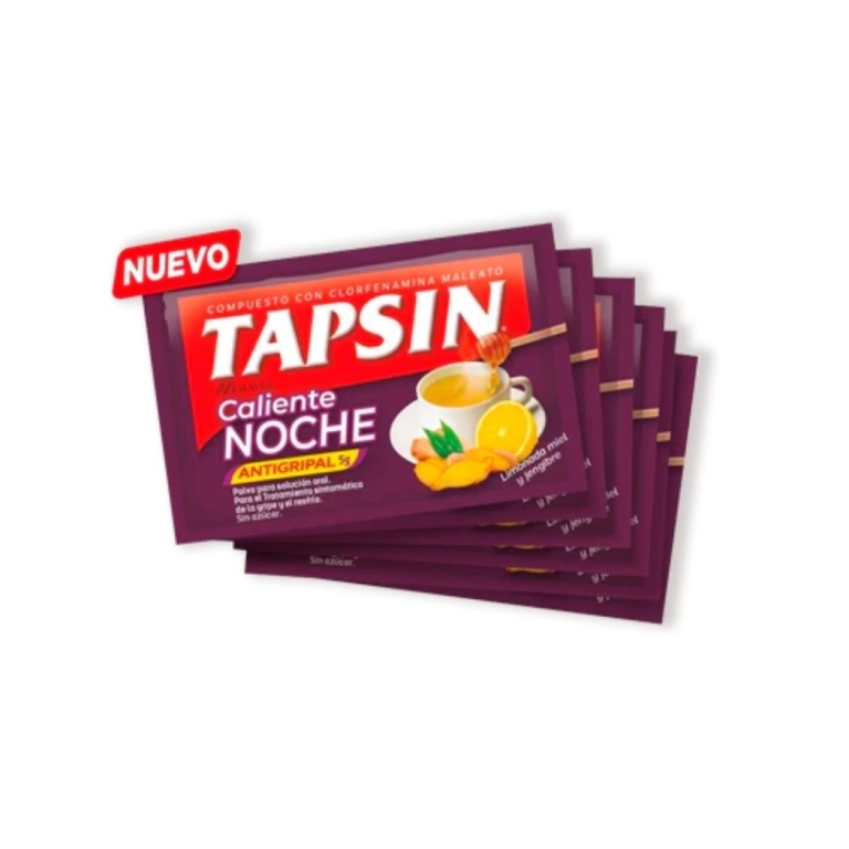 TAPSIN COMPUESTO LIMONADA NOCHE JENGIBRE X 6 SACHETS
