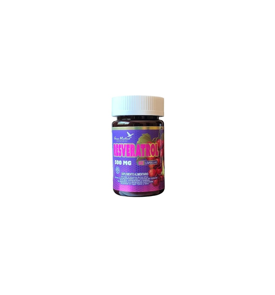 RESVERATROL 500 MG 500MG X30 CAPSULAS RESVERATROL 500 MG 500MG X30 CAPSULAS
