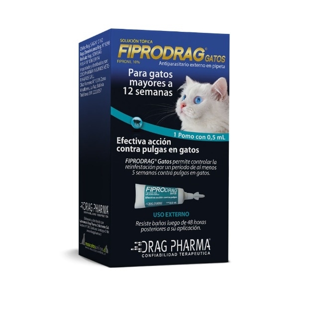 FIPRODRAG GATO X 0,5 ML  