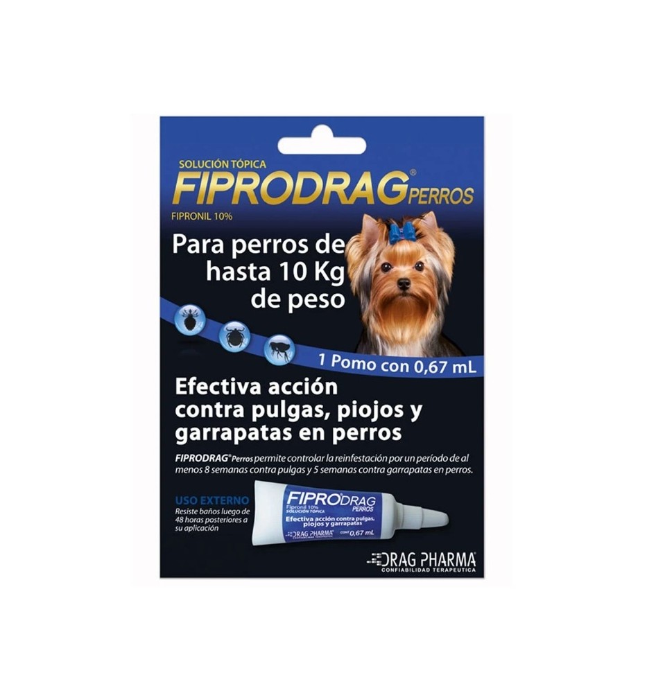 FIPRODRAG PERROS 10KG X0 FIPRODRAG PERROS 10KG X0