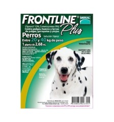 FRONTLINE PLUS PERRO PIPETA 20 40 KG X2