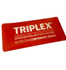 TRIPLEX TABLETA EN BLISTER 4 X4 TABLETAS