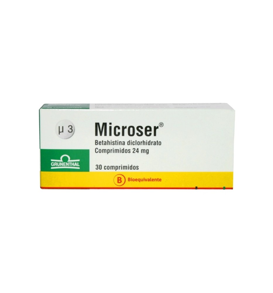 MICROSER 24MG X30 COMPRIMIDOS MICROSER 24MG X30 COMPRIMIDOS