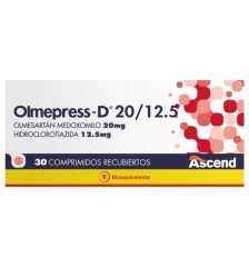 OLMEPRESS D 20MG 12.5MG X30 COMPRIMIDOS