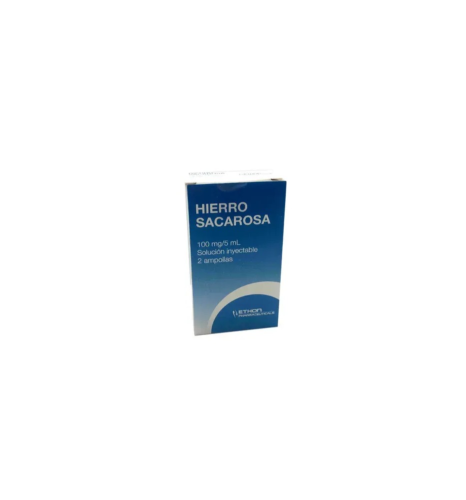 HIERRO SACAROSA 100MG/5ML X 2 AMP HIERRO SACAROSA 100MG/5ML X 2 AMP