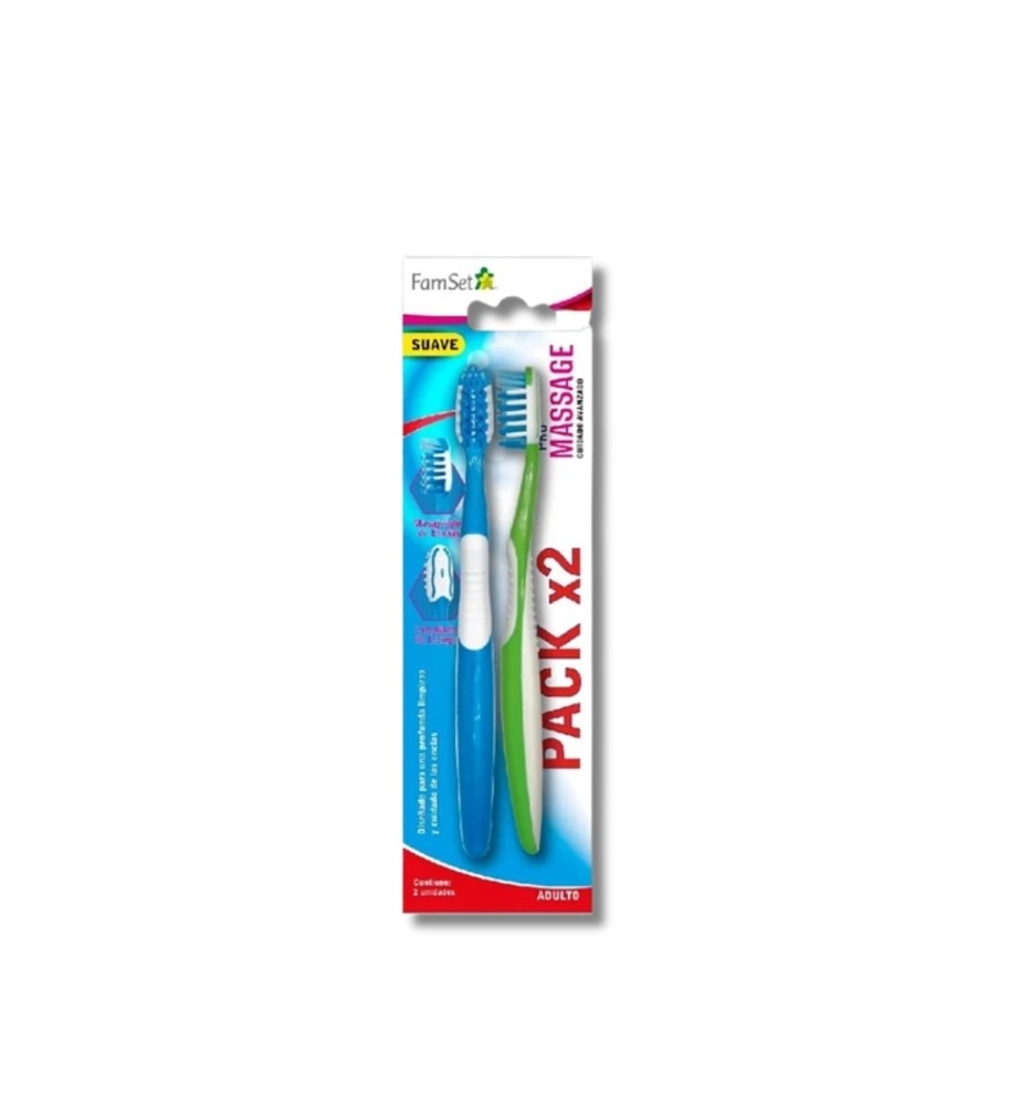 CEPILLO DENTAL DURO X2 CEPILLO DENTAL DURO X2
