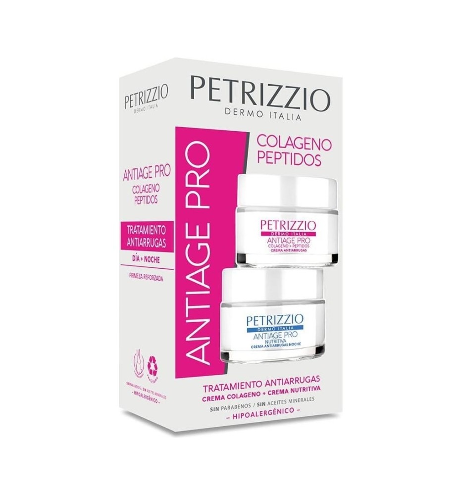 CREMA ANTIAGE PRO COLAGENO + PEP DIA + NOCHE