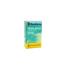 TADALAFIL 20MG X4 COMPRIMIDOS