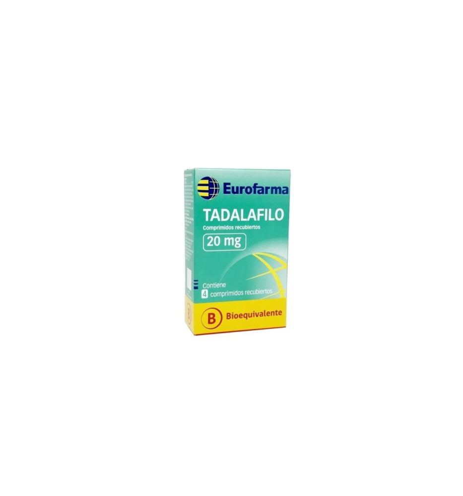TADALAFIL 20MG X4 COMPRIMIDOS TADALAFIL 20MG X4 COMPRIMIDOS