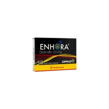 ENHORA 50 MG X 10 COMP REC