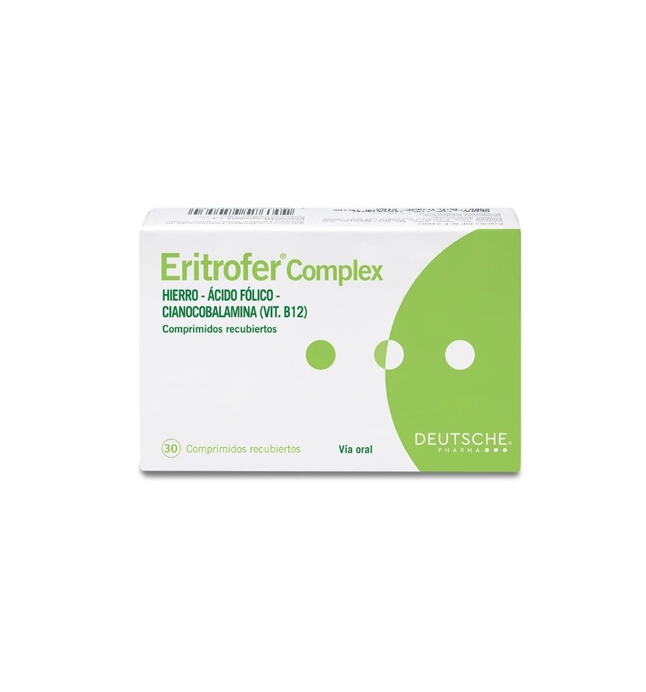 ERITROFER COMPLEX X30 COMPRIMIDOS ERITROFER COMPLEX X30 COMPRIMIDOS
