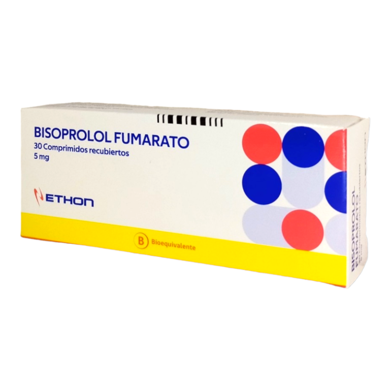 BISOPROLOL 5mg X 30 COM. RECUBIERTOS