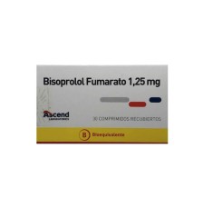 BISOPROLOL 1.25MG X30 COMPRIMIDOS RECUBIERTOS