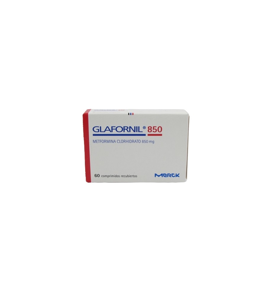 GLAFORNIL 850MG X60 COMPRIMIDOS GLAFORNIL 850MG X60 COMPRIMIDOS