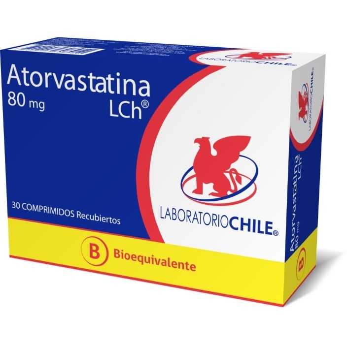 ATORVASTATINA 80mg X30COM