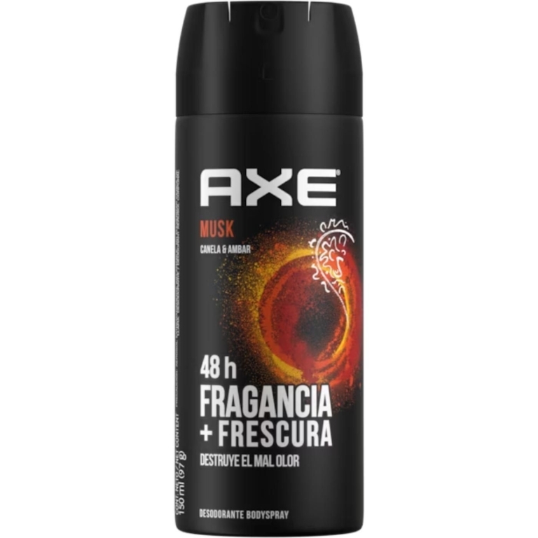 AXE DESODORANTE SPRAY MUSK 48H X 150ML