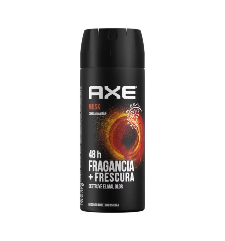 AXE DESODORANTE SPRAY MUSK 150ML X150 AXE DESODORANTE SPRAY MUSK 150ML X150