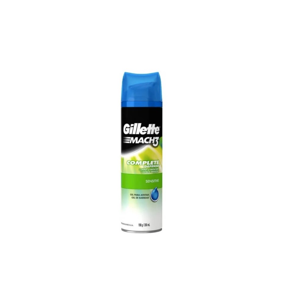 GILLETTE GEL DE AFEITAR COMPLETE DEFENSE 200 ML