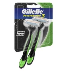 GILLETTE PRESTOBARBA BODY SENSE X1