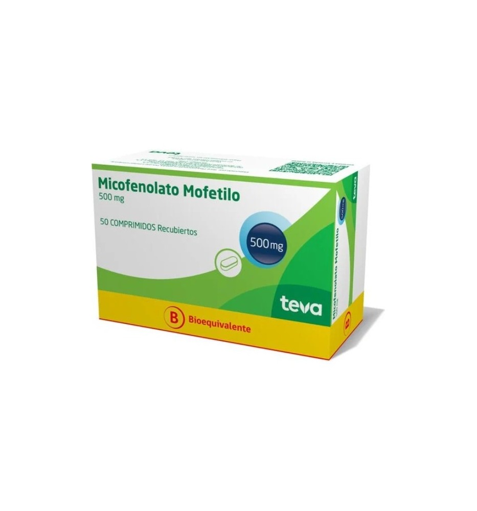 MICOFENOLATO MOFETILO 500MG X500 COMPRIMIDOS MICOFENOLATO MOFETILO 500MG X500 COMPRIMIDOS
