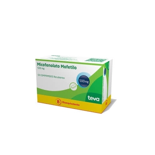 MICOFENOLATO MOFETILO 500MG X 50 COM