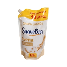 SUAVELINA JABON LIQUIDO DE AVENA X 1,3L