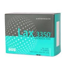 LAX 3350 POLVO PARA SOLUCION ORAL 7g X7 SACHET