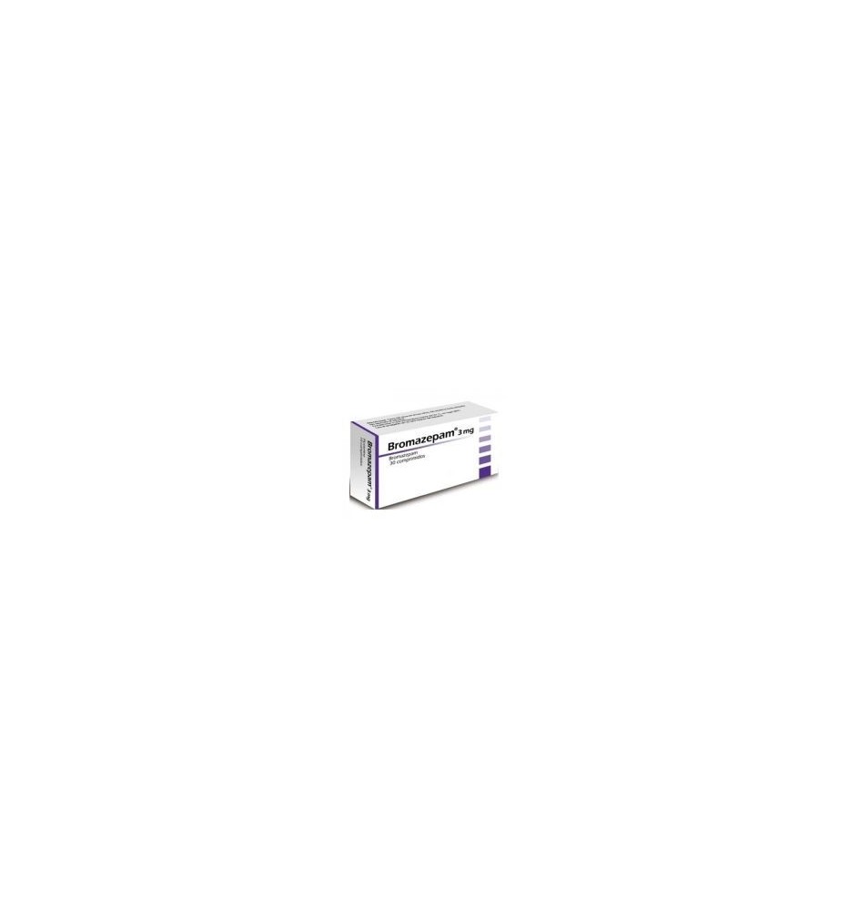 BROMAZEPAM 3 MG X30 COMPRIMIDOS BROMAZEPAM 3 MG X30 COMPRIMIDOS
