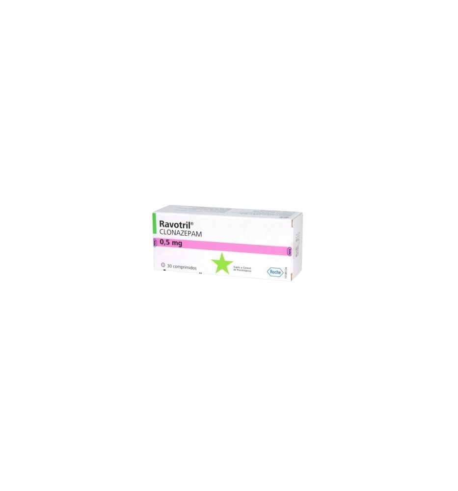 RAVOTRIL 0.5MG X30 COMPRIMIDOS RAVOTRIL 0.5MG X30 COMPRIMIDOS