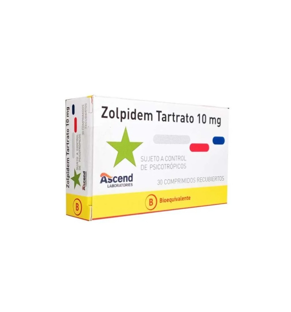 ZOLPIDEM 10 MG X30 COMPRIMIDOS ZOLPIDEM 10 MG X30 COMPRIMIDOS