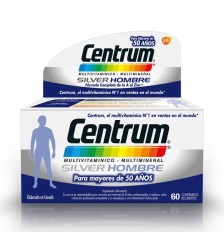 CENTRUM SILVER HOMBRE X60 COMPRIMIDOS RECUBIERTOS