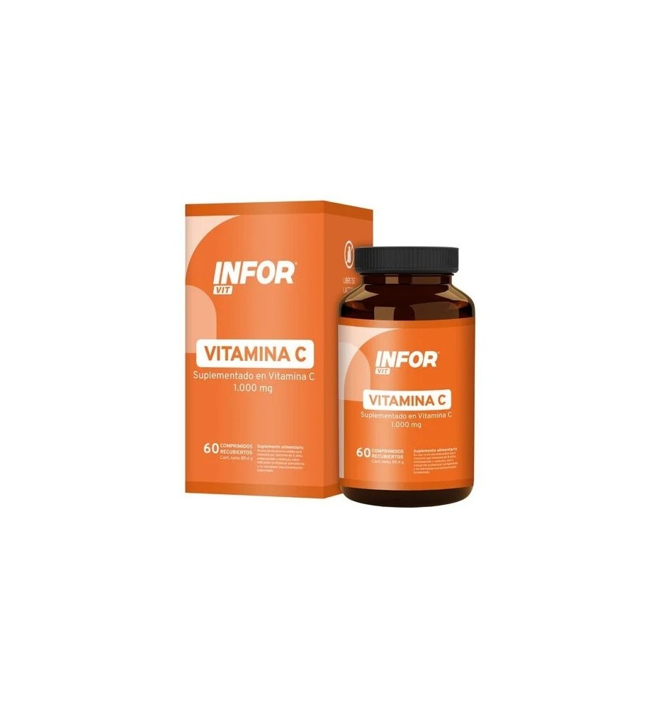 INFOR VITAMINA C X60 COMPRIMIDOS RECUBIERTOS INFOR VITAMINA C X60 COMPRIMIDOS RECUBIERTOS