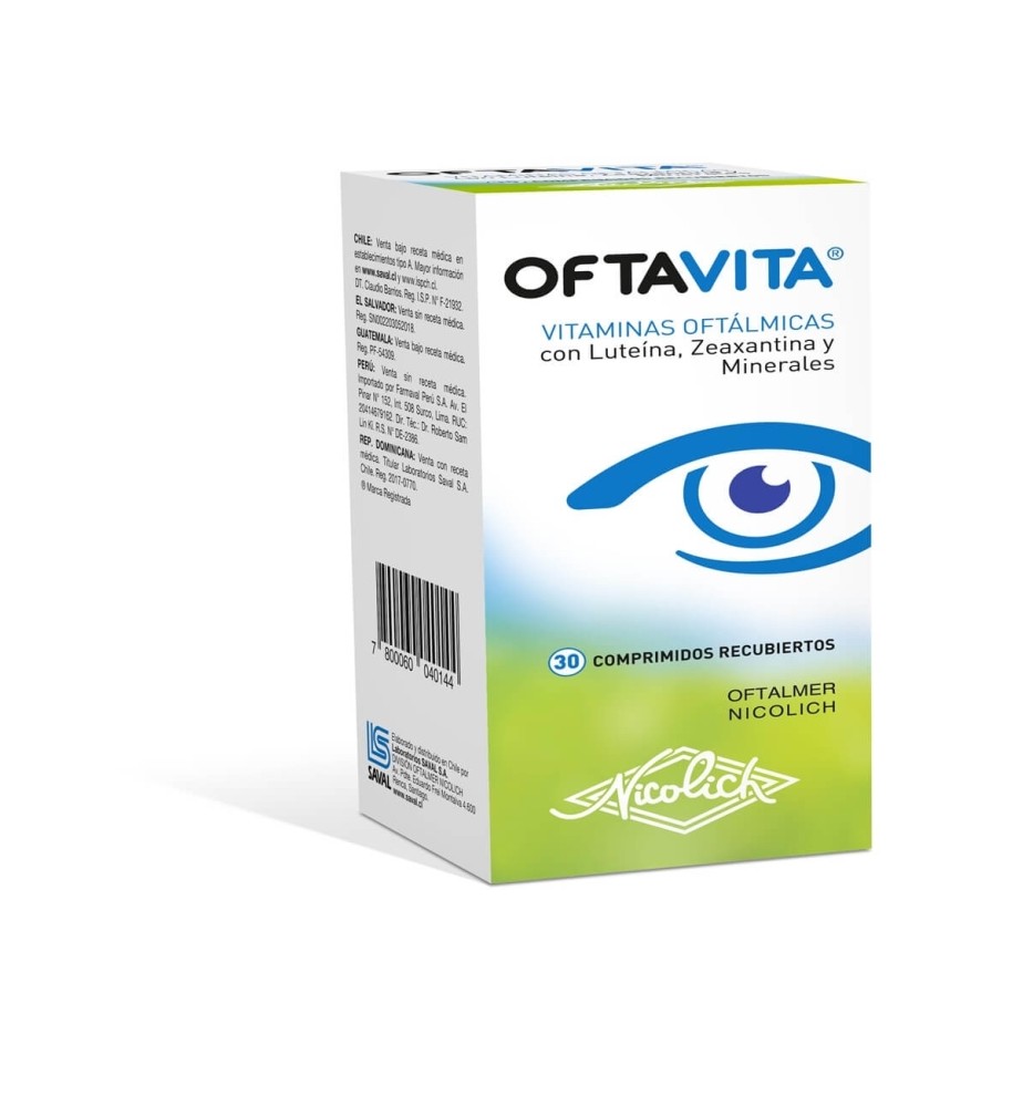 OFTAVITA X30 COMPRIMIDOS