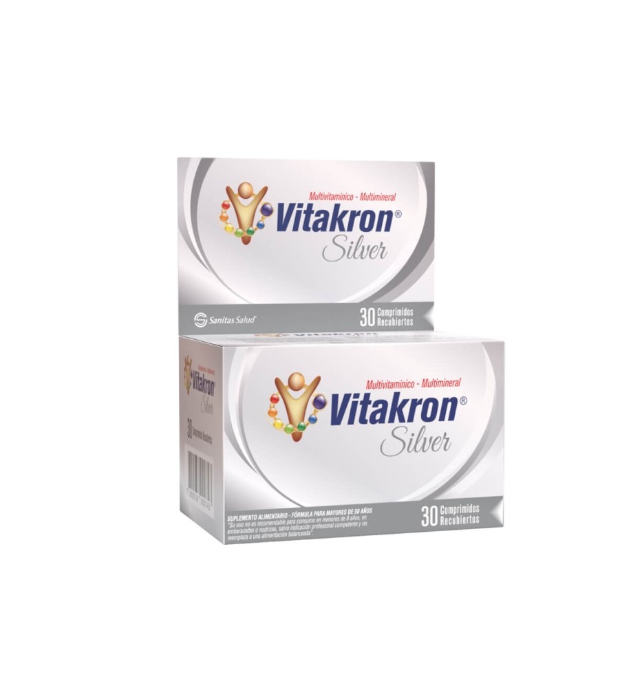VITAKRON SILVER COMPRIMIDO RECUBIERTO X30 COMPRIMIDOS RECUBI
