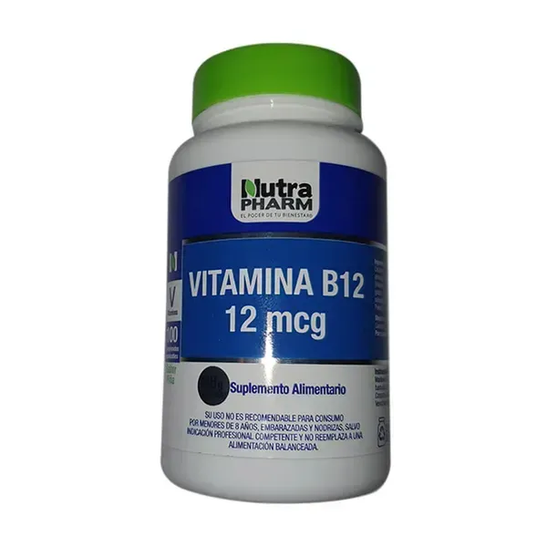 VITAMINA B12 X 100 COMP MASTICABLES