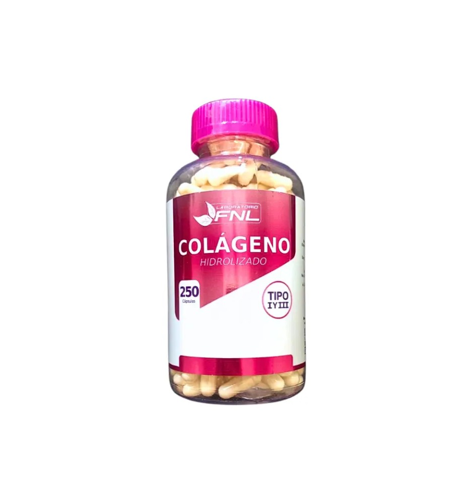 FNL COLÁGENO HIDROLIZADO,250 CAPSULAS X250