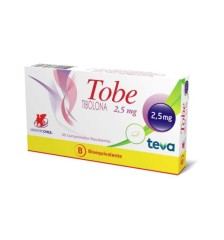 TOBE COM 2.5MG X30 COMPRIMIDOS