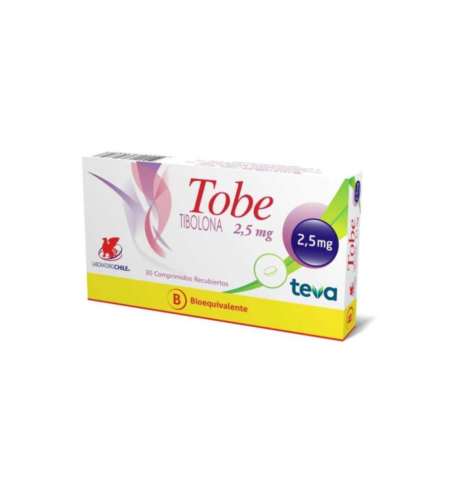 TOBE COM 2.5MG X30 COMPRIMIDOS TOBE COM 2.5MG X30 COMPRIMIDOS