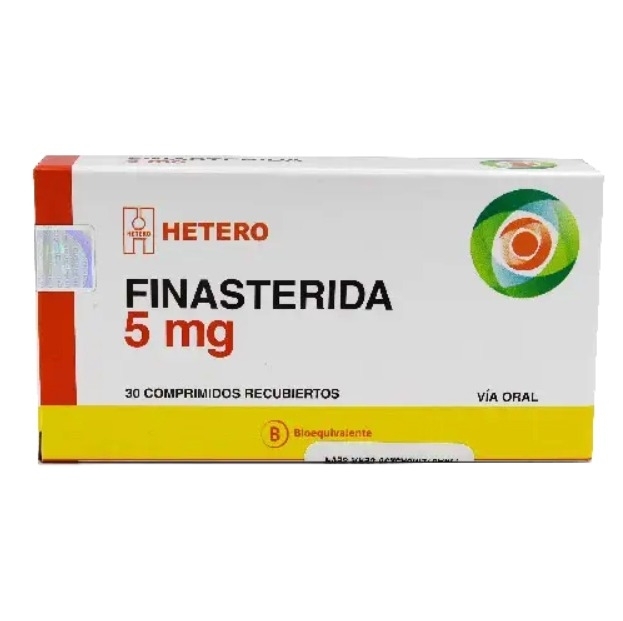 FINASTERIDA 5 MG X 30 COM REC