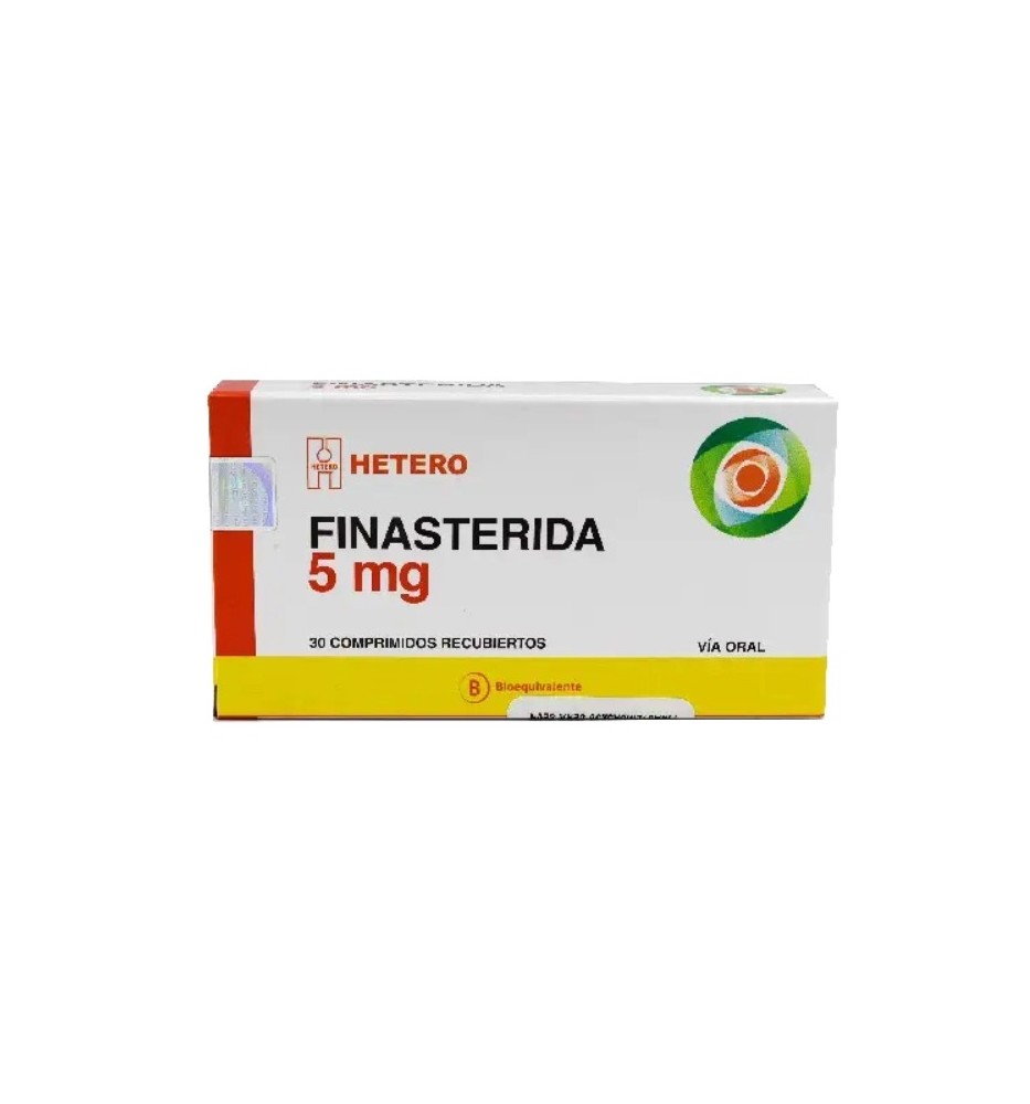 FINASTERIDA 5 MG X30 COMPRIMIDOS RECUBIERTOS FINASTERIDA 5 MG X30 COMPRIMIDOS RECUBIERTOS