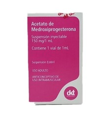 MEDROXIPROGESTERONA 150MG 1ML JERINGA X1