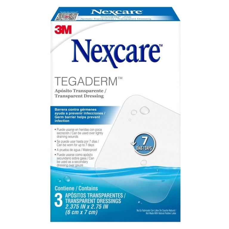 NEXCARE TEGADERM 6X7cm X3