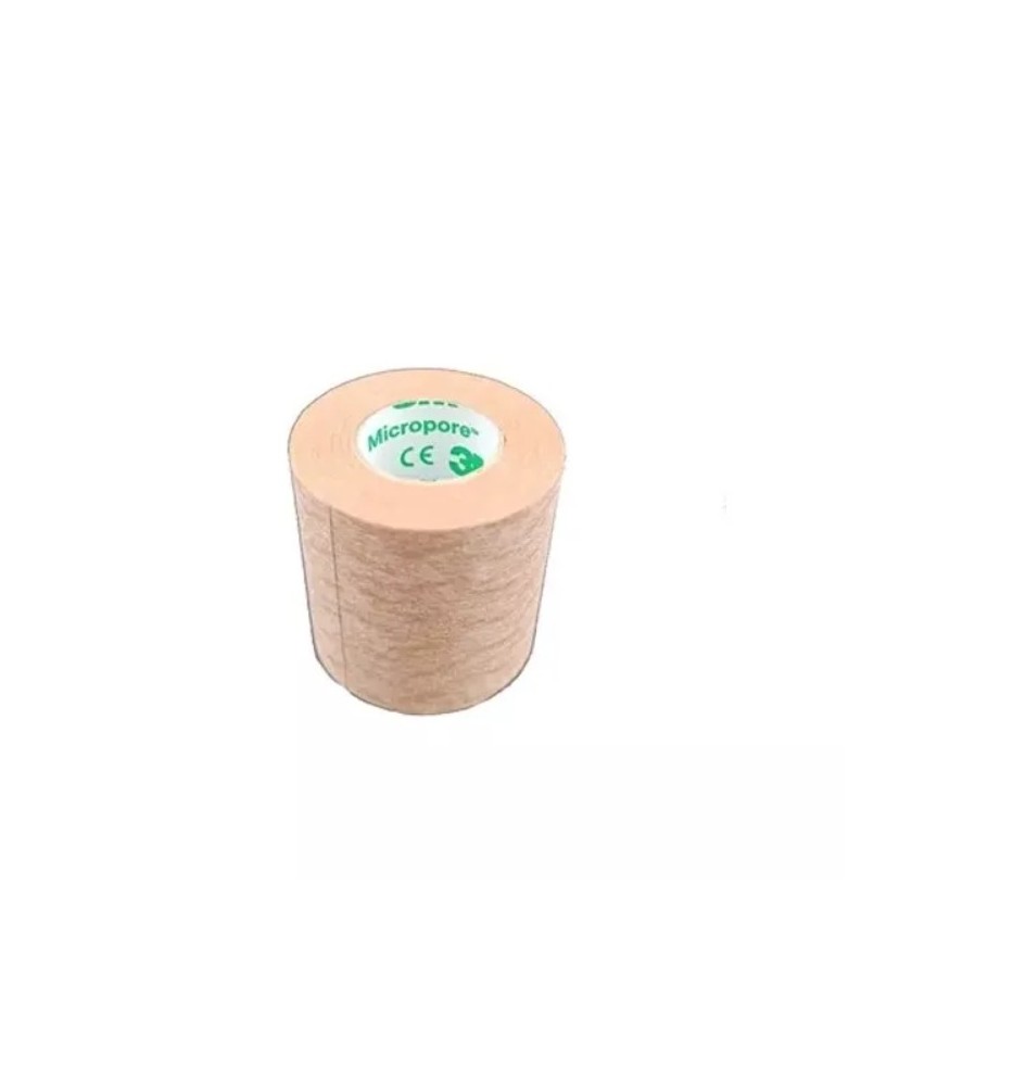 TELA ADHESIVO PAPEL MICROP. 5CMMX9MT X 1U TELA ADHESIVO PAPEL MICROP. 5CMMX9MT X 1U