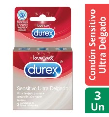 DUREX INVISIBLE X3