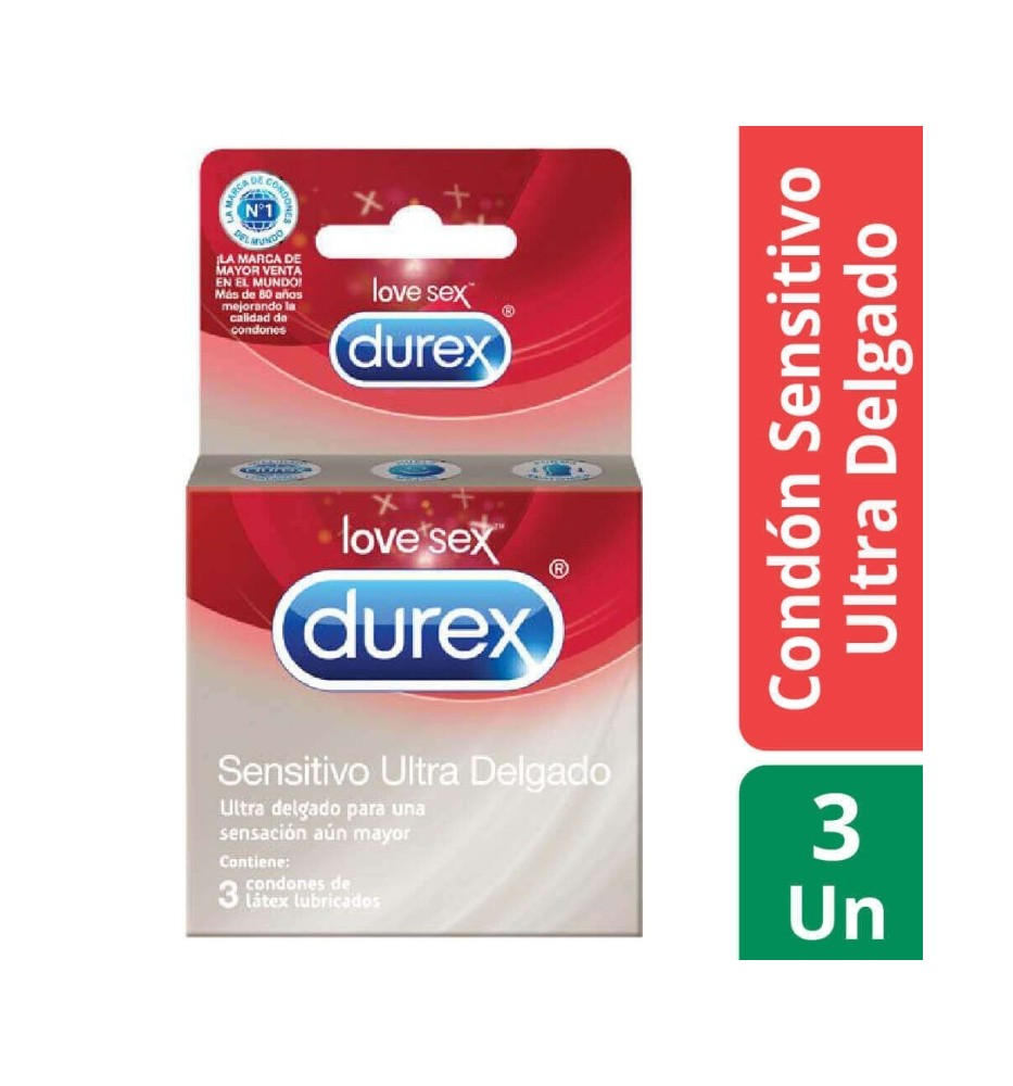 DUREX INVISIBLE X3