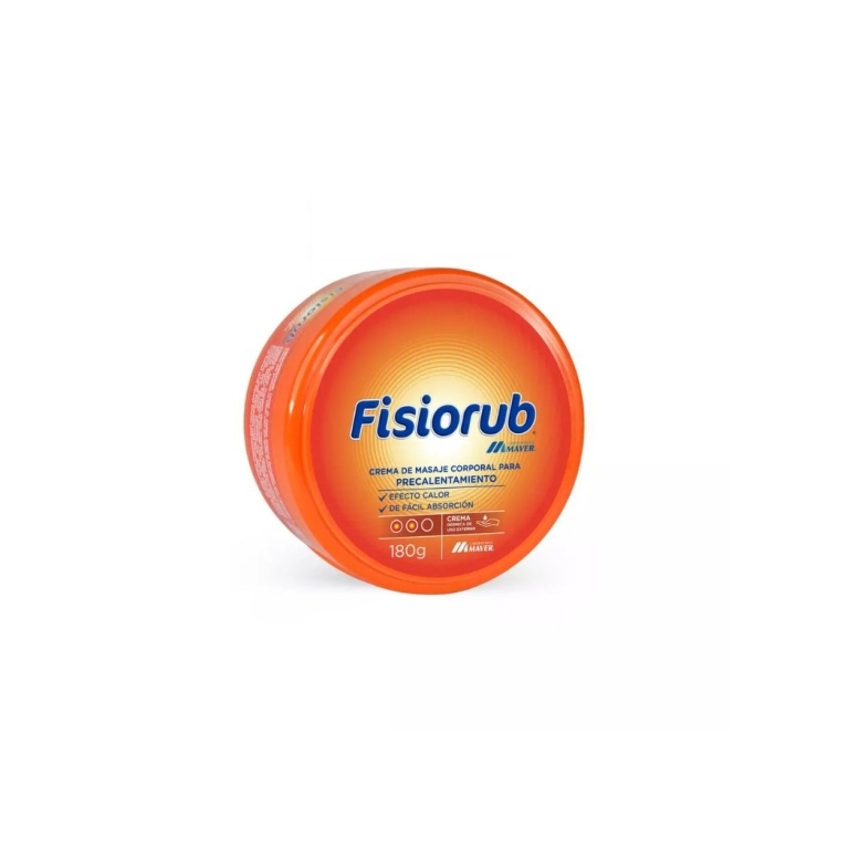 FISIORUB PRECALENTAMIENTO CREMA X 180G