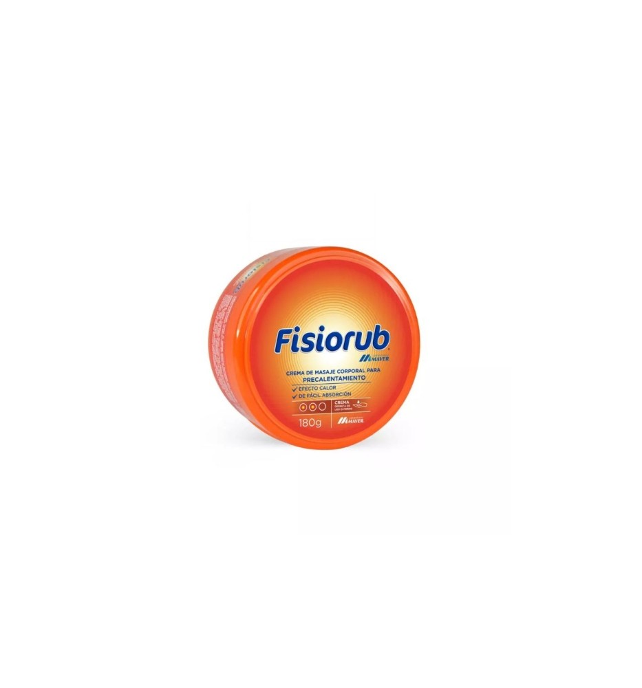 FISIORUB PRECALENTAMIENTO CREMA X180 FISIORUB PRECALENTAMIENTO CREMA X180